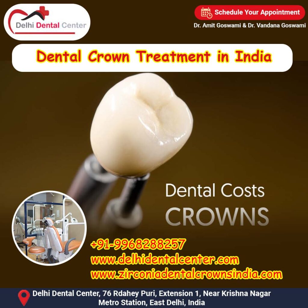 Zirconia CAD CAM Metal free Porcelain Ceramic Dental Crowns, Benefits and advantages of Zirconia Dental Crown in India.