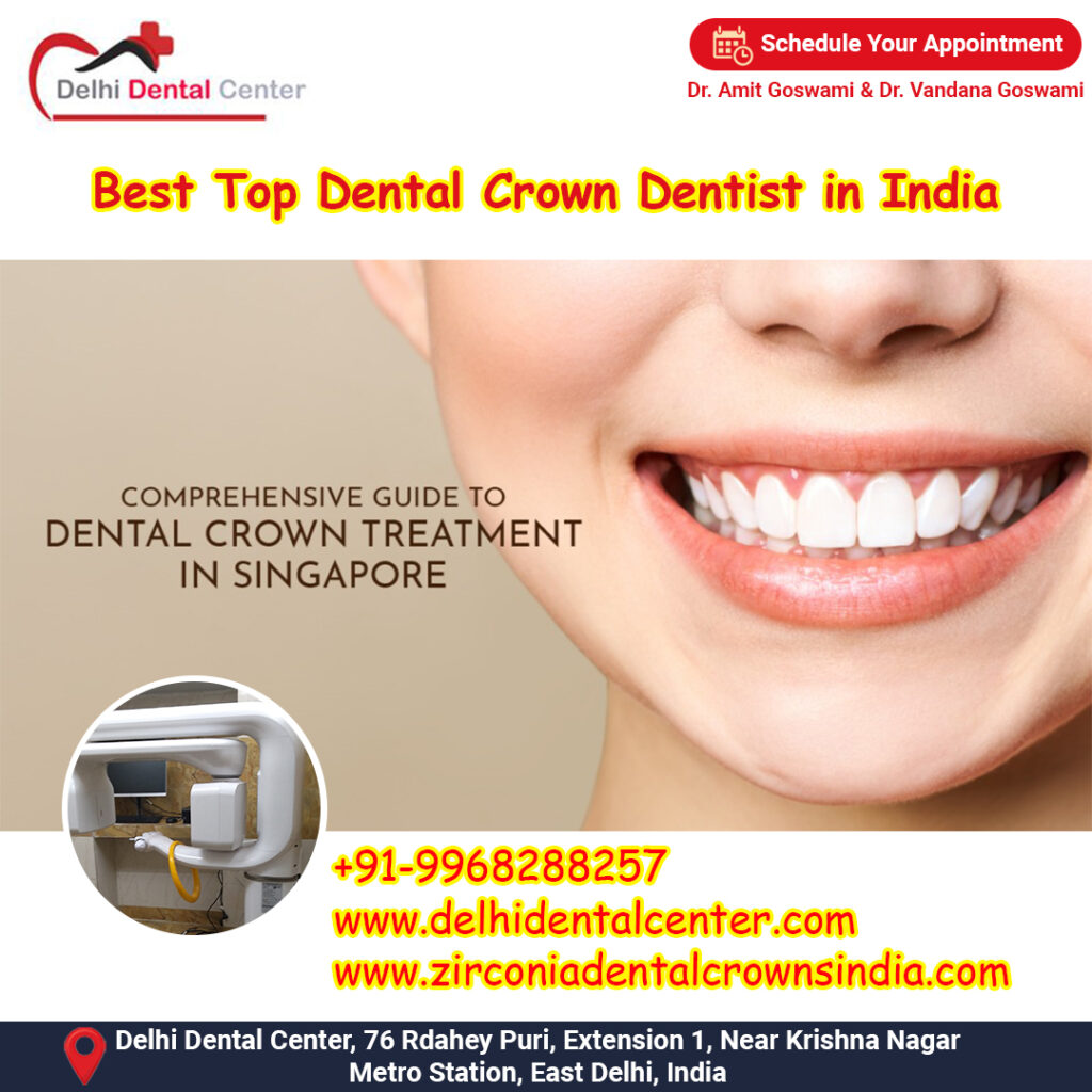 Zirconia CAD CAM Metal free Porcelain Ceramic Dental Crowns, Treatment in India